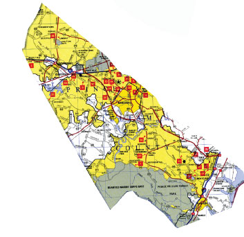 Prince William County Map